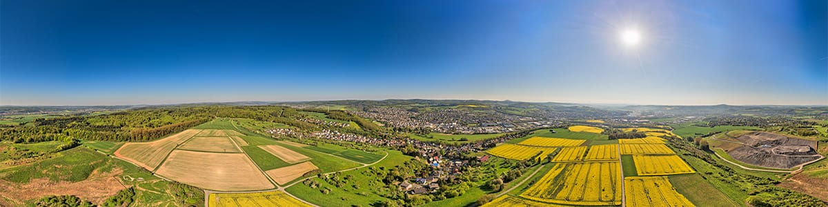 Blick auf Klein-Altenstädten und Asslar