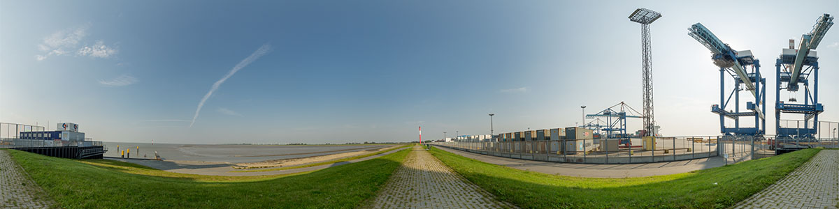 Containerhafen von Bremerhaven