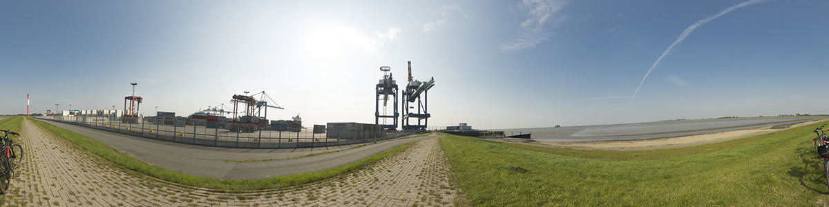 Containerhafen von Bremerhaven